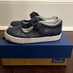 (NAVY!!) Toddler girls Keds size 8.5C